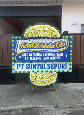 Papan Bunga Duka di Gamtufkange